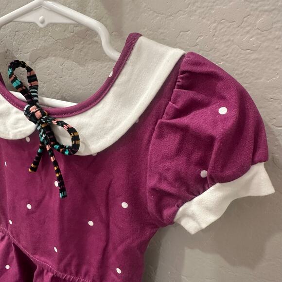 NWT Omi Jo Magenta Dot Dancer Dress - Picture 2 of 10